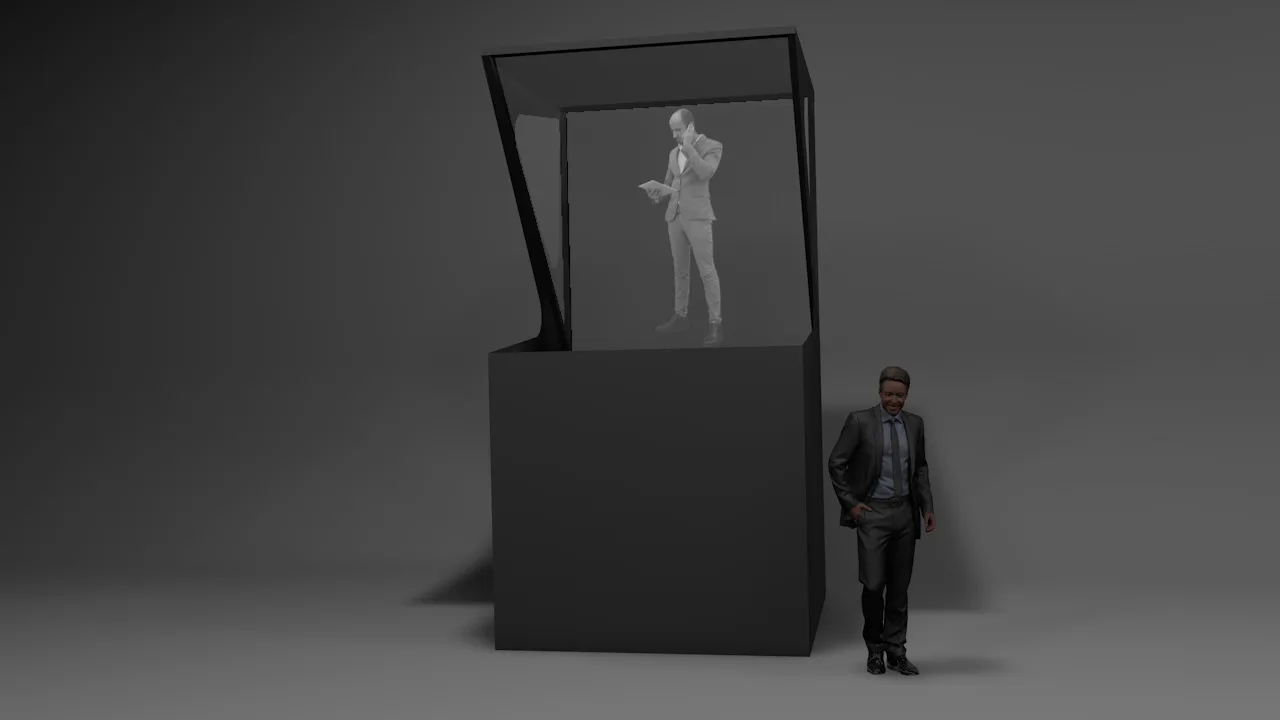 Hologram Booth Design