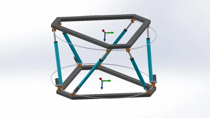 “Stewart Platform” 6-DOF Motion Platform Calculations - Utku Olcar - Mechatronics and Robotics Engineer