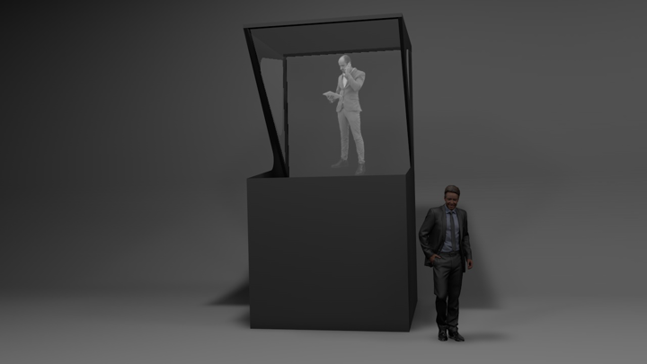 Hologram Booth Design - utku olcar