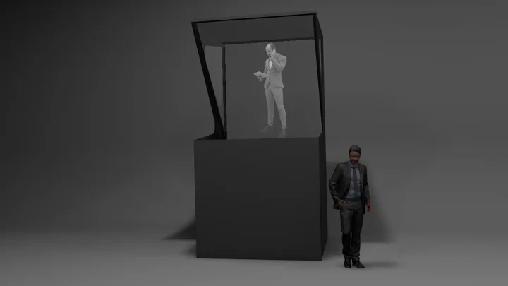 Hologram Booth Design - Utku Olcar - Mechatronics and Robotics Engineer